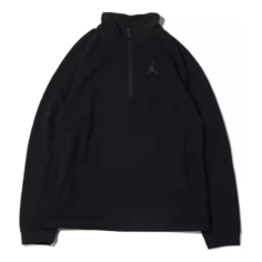 Топ Air Jordan Sport Golf Half-Zip Top &apos;Black&apos;, черный Nike