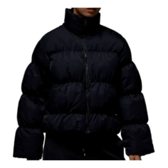 Куртка (WMNS) Air Jordan Puffer Jacket Asia Sizing &apos;Black&apos;, черный Nike