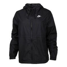 Куртка (WMNS) Nike Sportswear Essential Repel Woven Jacket Asia Sizing &apos;Black&apos;, черный
