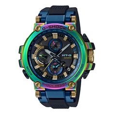 Часы CASIO G-Shock MT-G &apos;Blue&apos;, черный