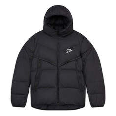 Пуховик Nike Sportswear Down-Fill Windrunner hooded Stay Warm Casual Down Jacket Black, черный