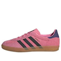 Кроссовки (WMNS) Adidas Gazelle Indoor Shoes &apos;Bliss Pink Core Black&apos;, розовый