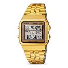 Часы CASIO Waterproof Quartz &apos;Gold Digital&apos;, желтый