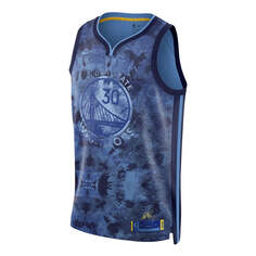 Майка Nike x NBA Dri-FIT Stephen Curry Golden State Warriors Swingman Jersey &apos;Blue&apos;, синий