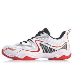 Кроссовки (WMNS) Li-Ning Sound Badminton Training Shoes &apos;Black White Red&apos;, белый