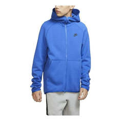 Куртка Nike Sportswear Tech Fleece Hooded Zip Jacket &apos;Blue&apos;, синий