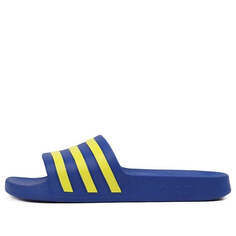 Тапочки adidas Adilette Aqua &apos;Blue Yellow&apos;, синий