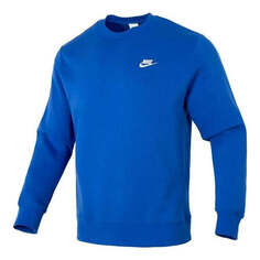 Куртка Nike Club Crew Neck Sweatshirt &apos;Blue&apos;, синий