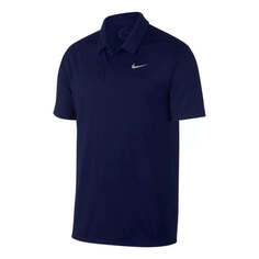 Футболка Nike Golf Dri-FIT Essential Polo Shirt &apos;Navy Blue&apos;, синий