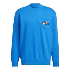 Рубашка adidas originals x Sesame Street Sweatshirt &apos;Blue&apos;, синий