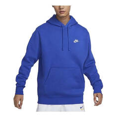 Толстовка Nike Sportswear Club Fleece Pullover Hoodie &apos;Blue&apos;, синий