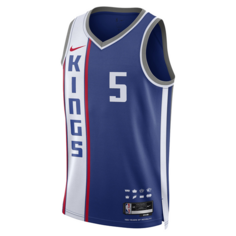 Майка Nike Dri-FIT NBA Swingman Jersey 2023/24 City Edition &apos;Sacramento Kings De&apos;Aaron Fox&apos;, синий