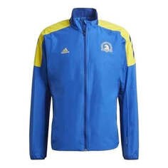 Куртка adidas 2021 Boston Marathon Windbreaker Jacket &apos;Blue&apos;, синий