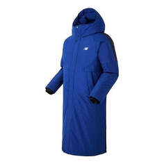 Куртка New Balance Logo Down Jacket &apos;Blue&apos;, синий