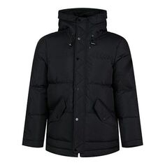 Пуховик Air Jordan Wings Outdoor mid-length hooded down Jacket Black, черный Nike