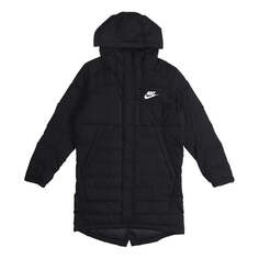 Пуховик Cool City Nike Men&apos;s Winter Long Warm Lightweight Down Jacket, черный