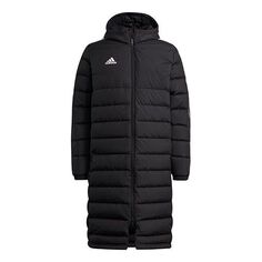 Пуховик adidas Tiro21L Down Football Hood Warm Down Jacket Men&apos;s Black, черный