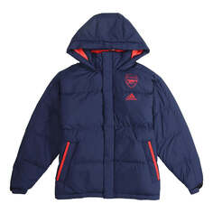 Пуховик adidas Arsenal Soccer/Football Sports Down Jacket Blue, синий