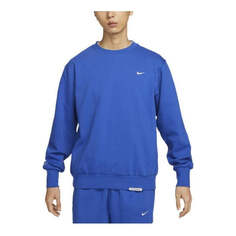 Толстовка Nike Dri-Fit Standard Issue Crew &apos;Blue&apos;, синий