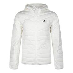 Пуховик adidas protection against cold Stay Warm hooded Sports Down Jacket White, белый