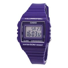 Часы CASIO Sports Quartz Waterproof Unisex Mens Blue Digital, синий