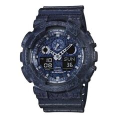 Часы CASIO G-Shock Analog-Digital &apos;Blue&apos;, синий