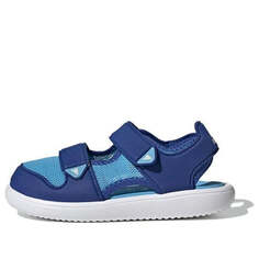 Сандалии (PS) adidas Comfort Cozy Breathable Blue Sandals, синий