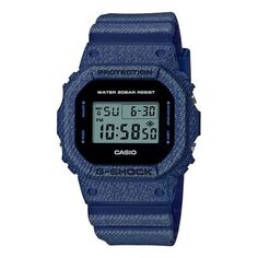 Часы CASIO G-Shock Square &apos;Blue&apos;, синий