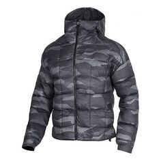 Пуховик adidas Camouflage Outdoor Stay Warm Down Jacket Black, черный