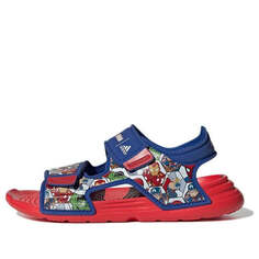 Сандалии (GS) adidas Adventures Altaswim x Marvel &apos;Blue Red&apos;, синий