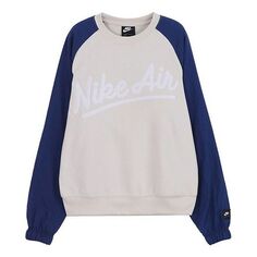 Толстовка Nike Air Nike Sportswear Mx Bv5188-072 &apos;Blue/White&apos;, белый