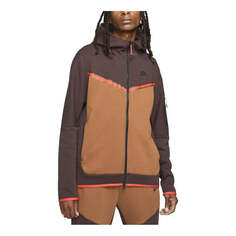 Толстовка Nike Sportswear Tech Fleece Full-Zip Hoodie &apos;Brown Basalt&apos;, коричневый
