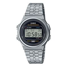 Часы Casio Youth Digital Watch &apos;Silver Black&apos;, цвет silver