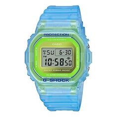 Часы CASIO G-Shock Square &apos;Light Blue&apos;, синий