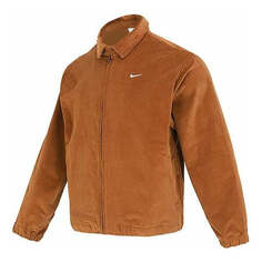 Куртка Nike Life Harrington Cord Jacket &apos;Brown&apos;, коричневый