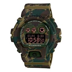 Часы CASIO G-Shock Digital &apos;Green&apos;, цвет camouflage