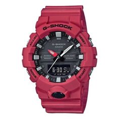 Часы CASIO G-Shock Analog-Digital &apos;Red&apos;, красный