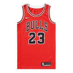 Майка Nike NBA Icon Edition Swingman Jersey &apos;Chicago Bulls No. 23 Michael Jordan &apos;, красный