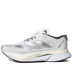 Кроссовки (WMNS) Adidas Adizero Boston 12 Running Shoes &apos;Cloud White Silver Metallic Grey Five&apos;, белый