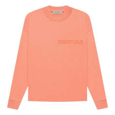 Футболка Fear of God Essentials FW22 Long Sleeve Tee Coral, цвет coral