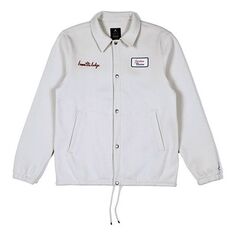 Куртка Air Jordan x Union LA Coaches Jacket Men Beige/White, цвет creamy Nike