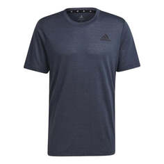 Футболка adidas AEROREADY Designed To Move Motion T-shirt &apos;Crew Navy Mel&apos;, синий
