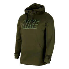 Толстовка Nike Therma Fleece Pullover Hoodie &apos;Forest Green&apos;, зеленый