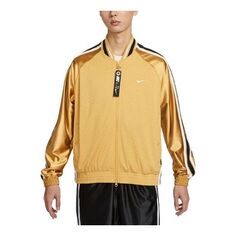 Куртка Nike Premium Basketball Jacket &apos;Wheat Gold&apos;, желтый