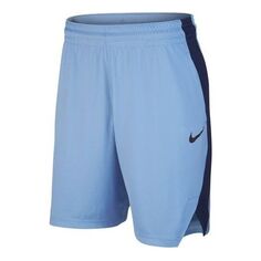 Шорты Nike Basketball Training Sports Quick Dry Splicing Shorts Blue, синий