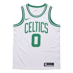 Майка Nike NBA Sports Quick Dry Basketball Jersey/Vest SW Fan Edition 2020 Season Boston Celtics Tatum 0 White, белый