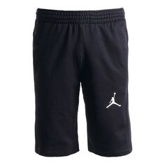 Спортивные шорты Air Jordan Casual Sports Basketball Training Breathable Shorts Black, черный Nike
