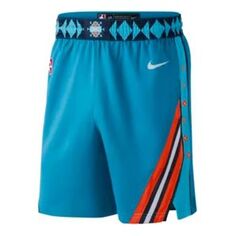 Спортивные шорты Nike NBA City Edition Swingman Oklahoma City Thunder For Men Blue, синий