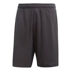 Шорты adidas Training Sports Loose Breathable Shorts Black Gray, серый