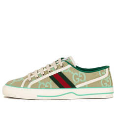 Кроссовки (WMNS) GUCCI Tennis 1977 Shoes &apos;Interlocking G - Green&apos;, зеленый